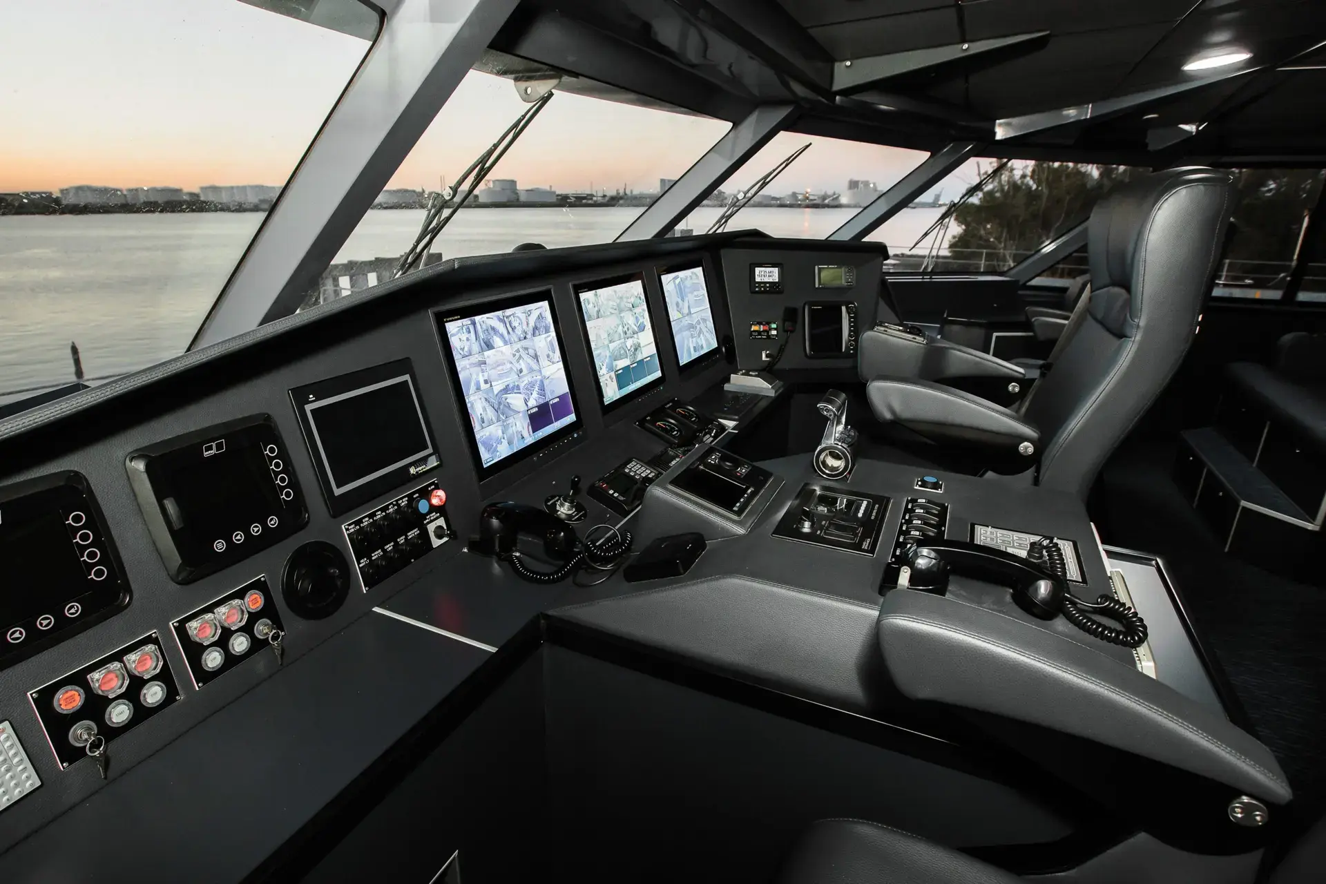 Cat Cocos vessel cockpit and bridge